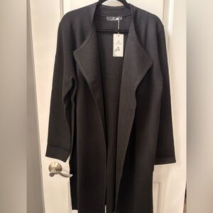 Black Women's Sweater Coat
